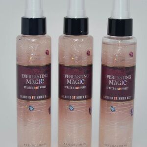 Bath & Body Works Everlasting Magic Shimmer Fragrance Mist Set of 3